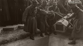 Inhumation du Soldat inconnu sous l’Arc de triomphe