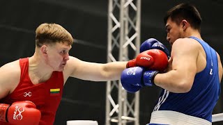 Amanat Sabyrgali (KAZ) vs. Jonas Jazevičius (LTU) Algirdas Šocikas 2024 SF's (92+kg)