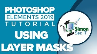 Using Layers in Photoshop. How to Use Layers in Adobe Photoshop Elements 2019 - Part 4 - Layer Masks