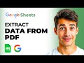 How To Extract Data From PDF To Google Sheets (Easiest Way) (2026 Guide)