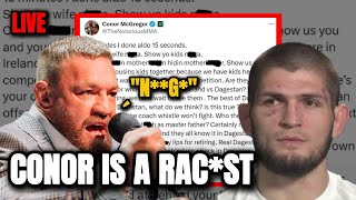 Conor McGregor’s WILD Rant on Khabib—Crosses the Line with SHOCKING Slurs!