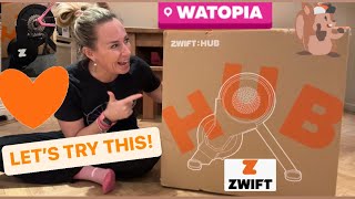 UNBOXING & TESTING THE ZWIFT HUB!