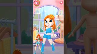 Bloom Transformation My Talking Angela 2 #mytalkingangela2cosplay #games #bloom #shorts