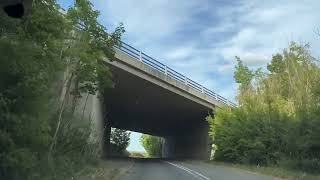 Driving in the Hertfordshire Countryside