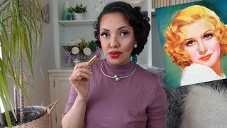 ASMR Maquia e Fala : Maquiagem e Cabelo 1940 | Sem ANUNCIO no MEIO #Sussurros #ASMRcabelo