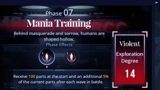 Mania Training Phase 07: Violent | Path to Nowhere