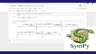 Python Symbolic Computation: Solve any Differential Equation in Python