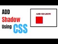 🔥 How to Add Shadow Using CSS – Make Your Elements Stand Out! 🚀