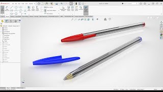 Solidworks tutorial | Beginners | Revolve, Circular Pattern , Pen