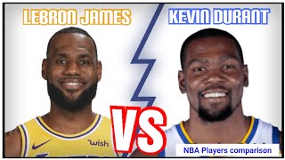 LeBron James Vs Kevin Durant Comparison