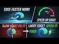 How To Speed Up Microsoft Edge And Make It Load Faster Browsing Data In Edge