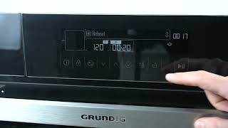 Four Grundig Geidd 27000B - Comment utiliser la fonction de réchauffage ? | Réchauffage parfait