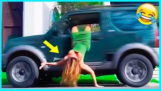 Best Funny Videos Compilation 🤣 Pranks - Amazing Stunts - By Just F7 🍿 #53