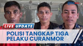 Polresta Banda Aceh Tangkap 3 Pelaku Curanmor yang Beraksi di 7 Lokasi, Amankan 3 Motor Curian