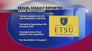 Sexual assault reported at ETSU