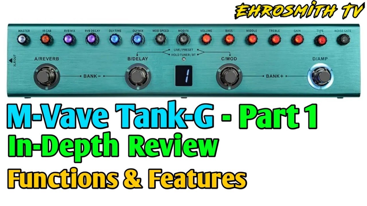 M-Vave Tank-G Full Review | M-Vave Tank-G Tutorial Video | How To Use M ...