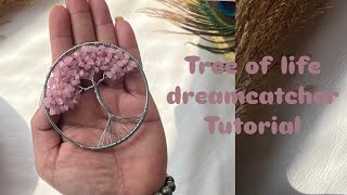 TREE OF LIFE TUTORIAL || How to make tree of life || Tree of life Dreamcatcher