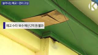 [KBS뉴스춘천] 늘어나는 폐교…관리 고심