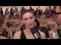 rooney and kate mara rock sexy gowns at 2016 sag awards live from the red carpet e news