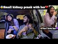 😰Small kidnapping prank with my love😱 yes TTF I love her💜| TTF | Shaalin Zoya | Tamil |