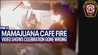 Video reveals cause of Mamajuana Cafe fire