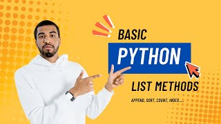 Python List Methods Explained #19 | Append, Sort, Count, Index (Beginner Tutorial)