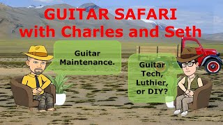 Guitar Safari:  Guitar Maintenance. Guitar Tech, Luthier. or DIY.