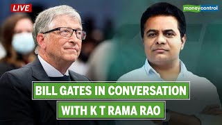 Bill Gates’ Fireside Chat With Telangana Minister KT Rama Rao