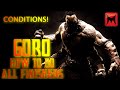 Mortal Kombat X - Goro - How to do all Brutalities and Fatalities