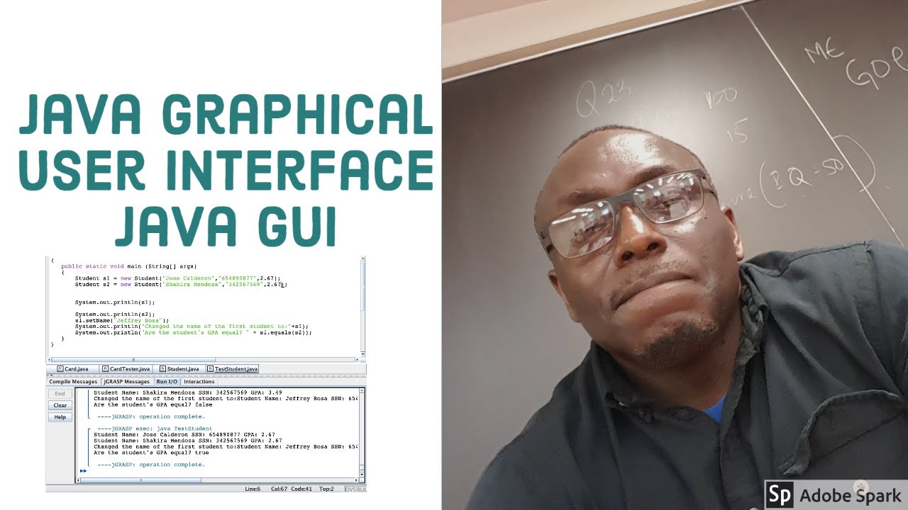 Java Graphical User Interface Gui Lecture Youtube