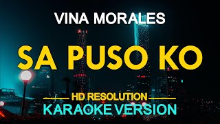 SA PUSO KO - Vina Morales (KARAOKE Version)