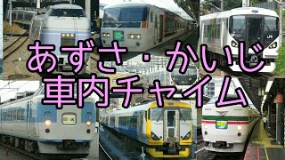 【車内チャイム】特急あずさ かいじ スーパーあずさ はまかいじ ちばかいじ