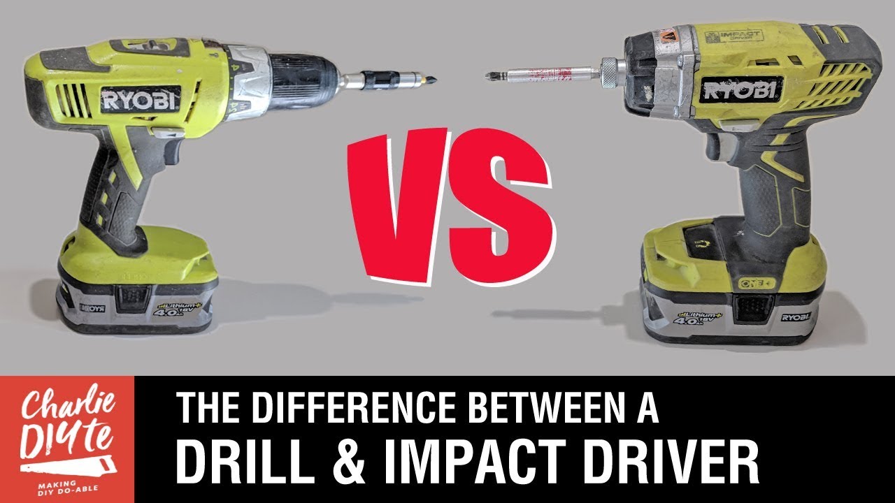 Difference Between Drill Drivers Impact Drivers Youtube