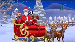 Jingle bells |Christmas song withSantaClaus |Nursery rhymes |Kids songs |Kiddiestv