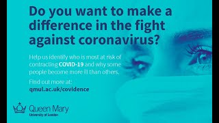 COVIDENCE UK YOU CAN HELP