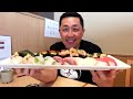 all you can eat sushi buffet in tokyo japan 🇯🇵 unlimited sushi for $25 🍣 tokyo restaurants in japan