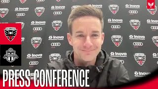 Troy Lesesne Pre-Match Press Conference | D.C. United vs. Toronto FC | MLS 2024