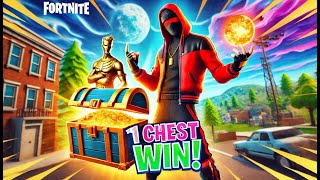 ⚠️*FORTNITE CHALLENGE* 1 CHEST VS 100 INAMICI , POT REUSI!?⚠️