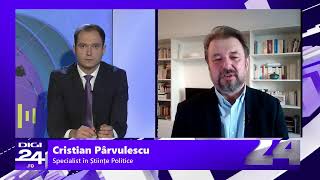 Cristian Pârvulescu, specialist în Științe Politice, LIVE la Interviurile Digi24.ro