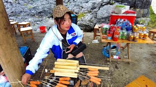 🇻🇳 산길에서 장사하는 16살 소수민족 아가씨 | 오토바이 여행 중 빵꾸가 | 🇻🇳 베트남 하장여행 #7