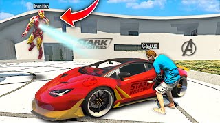I Stole IRON MANS Supercars In GTA 5! (Mods)
