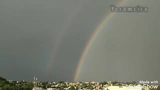 Rainbow in Hosur | cool climate | drizzle eve | beautiful view | YcremsirA