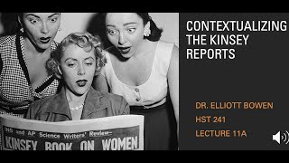 HST 241 Fall 2020 Lecture 11a: Contextualizing Kinsey