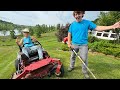 Mowing Vlog! The crew gets rowdy!