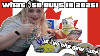 What $50 Can Buy in Canada in 2025 | Budget Grocery Tips \u0026 Inflation Insights