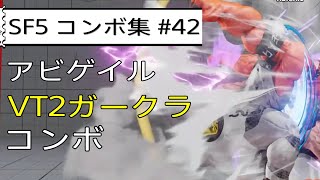 【基本＆ネタ】アビゲイルのVT2ガードクラッシュ始動コンボ【SF5CE】