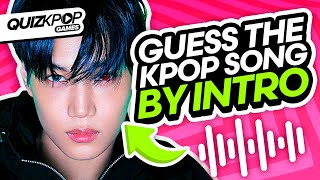 GUESS THE KPOP SONG BY THE INTRO #3 ⚡️| QUIZ KPOP GAMES 2023 | KPOP QUIZ TRIVIA