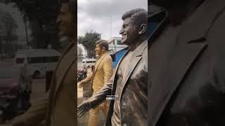 Puneeth Rajkumar Statue !! #shorts #puneethrajkumar #statue #appu #karnatakaratna #appustatus #viral