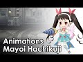 Mayoi Hachikuji - Battle Animations