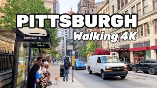 Walking in downtown Pittsburgh PA 4K / Walking tour Pittsburgh/ Pittsburgh travel guide/@Travelusa78